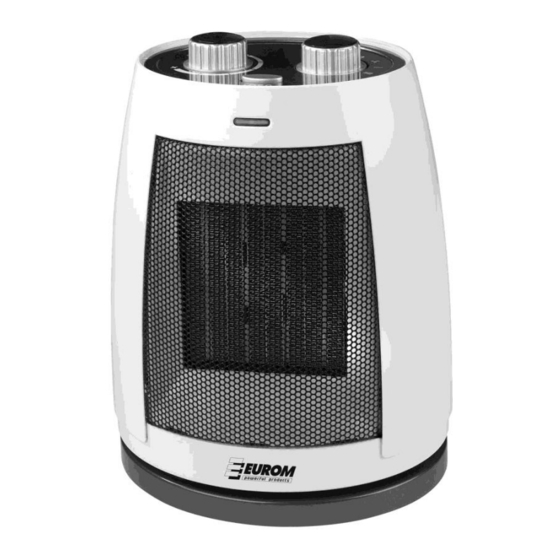 EUROM Safe-t-heater 1500 Manual De Instrucciones