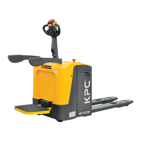 KPC CBD20R-II Manual De Uso Y Funcionamiento