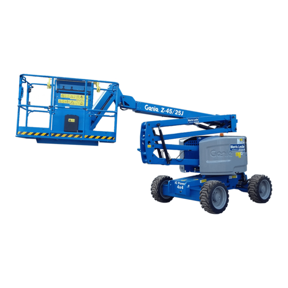 Genie Z-45/25 Bi-Energy Manual Del Operario