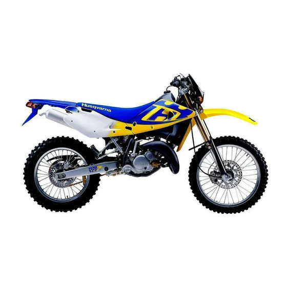 Husqvarna WR 125 2004 Manual De Uso Y Mantenimiento