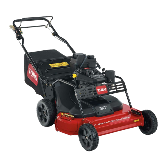 Toro TurfMaster HDX 76 Manual Del Operador