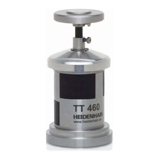 HEIDENHAIN TT 460 Manuales