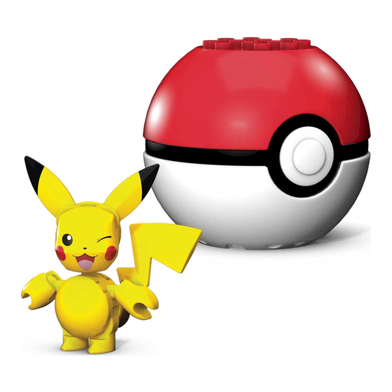 Mega Construx POKEMON PIKACHU Manual De Instrucciones