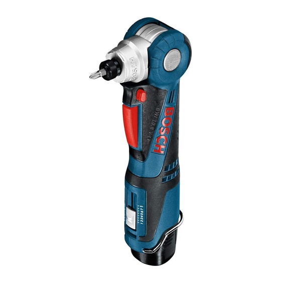 Bosch GWI 10,8 V-LI Professional Manual Original