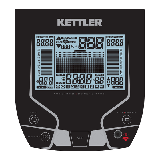 Kettler UNIX P Instrucciones De Entrenamiento Y Manejo