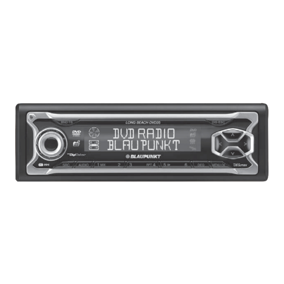 Blaupunkt Long Beach DVD35 Instrucciones De Manejo