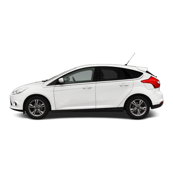 Ford Focus 2010 Guía Breve