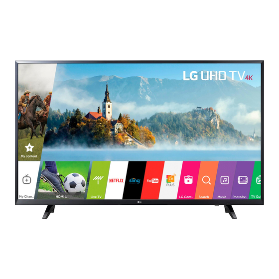 LG 43UJ6200 Manual Del Propietário