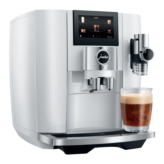 Jura J8 Manual De Uso