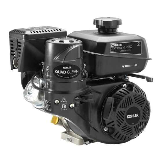 Kohler Command PRO CH260 Manual De Instrucciones Y Del Propietrario
