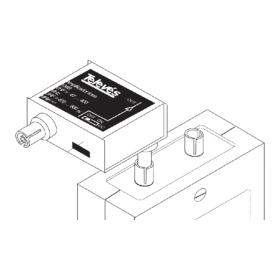 Televes MATV Manual De Instrucciones
