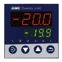 JUMO Quantrol LC300 Manual De Instrucciones