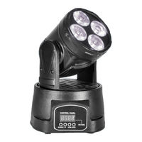 TECshow ALFIE Mini moving head - 4 x Osram 10W RGBW LEDs Manual De Usuario