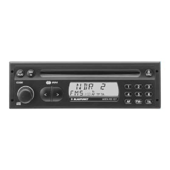 Blaupunkt Wien RD 127 Instrucciones De Manejo