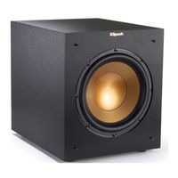 Klipsch R-12SWi Manual De Proprietário