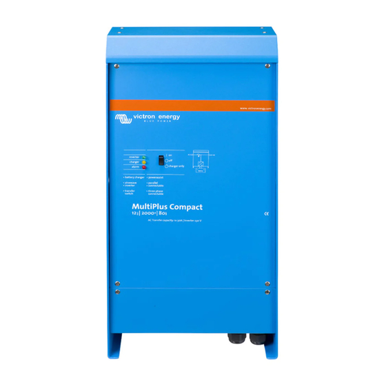 Victron energy MultiPlus Compact 12 2000 80-30 230V Manual