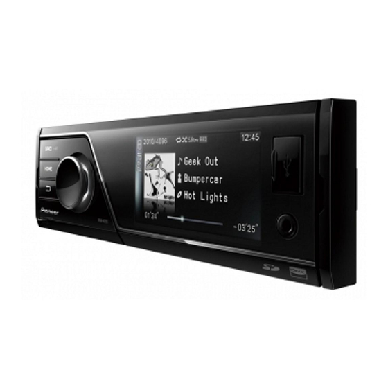 Pioneer MVH-8250BT Manual De Instrucciones