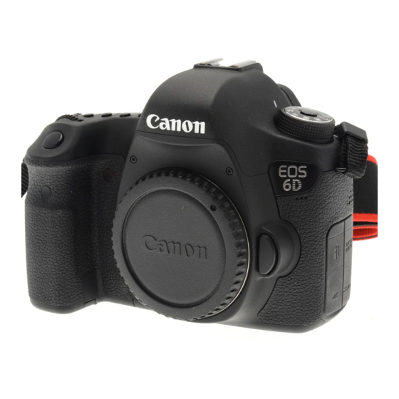 Canon EOS 6D Manual De Instrucciones