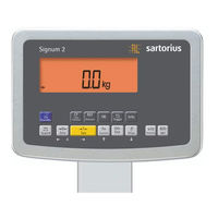 Sartorius Signum 3 Instrucciones De Instalación