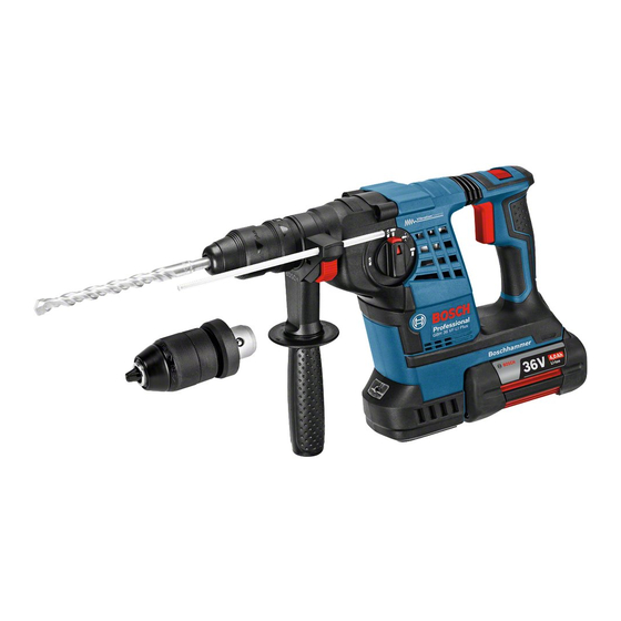 Bosch GBH Professional Serie Manuales