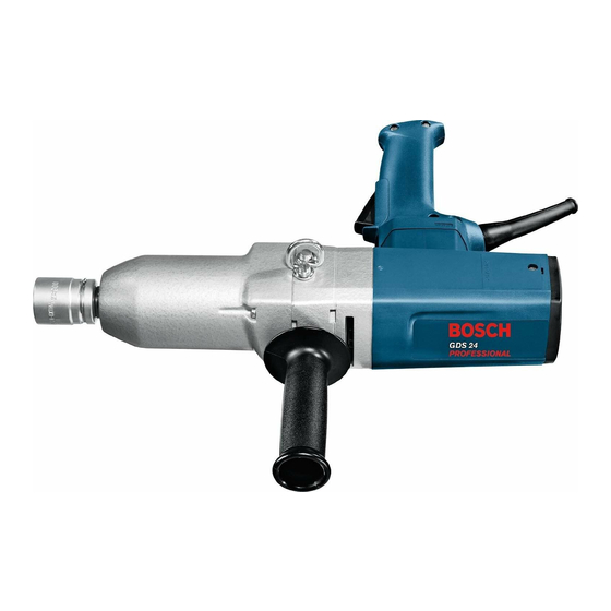 Bosch GDS 24 Professional Manual Original