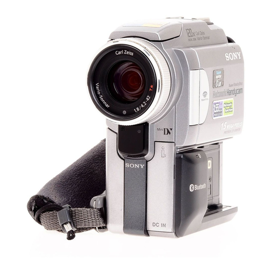 Sony DCR-PC115E Manual De Instrucciones
