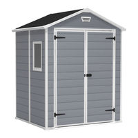 Keter MANOR 6x5DD Instrucciones De Montaje