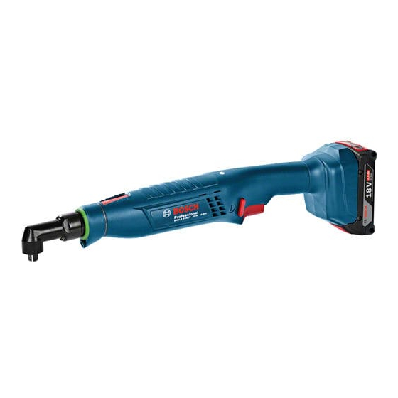 Bosch ANGLE EXACT ION 18 V-LI 8-1100 Manual Original