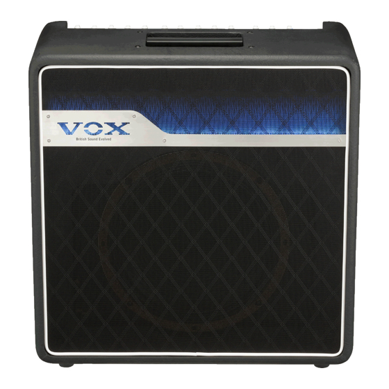 Vox MVX150C1 Manual De Usuario