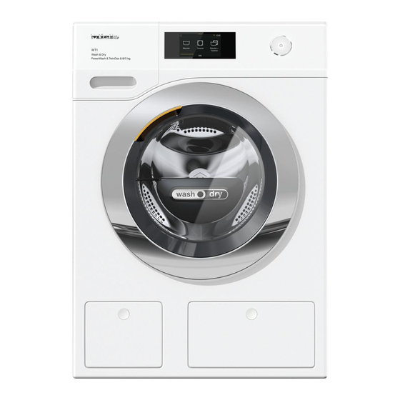Miele WTW 870 WPM Instrucciones De Manejo