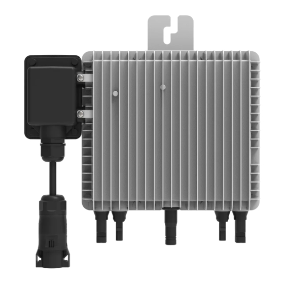 Deye SUN-M60G4-EU-Q0 Guía De Instalación/Usuario
