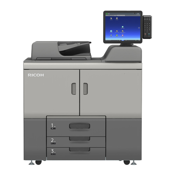 Ricoh Pro 8300S Instrucciones De Uso