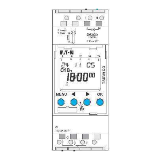 Eaton TSDW1CO Instrucciones De Uso Y De Montaje
