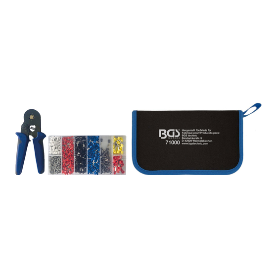 BGS technic 71000 Manual De Instrucciones