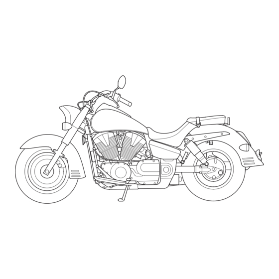 Honda VTX1300S Manual Del Propietário
