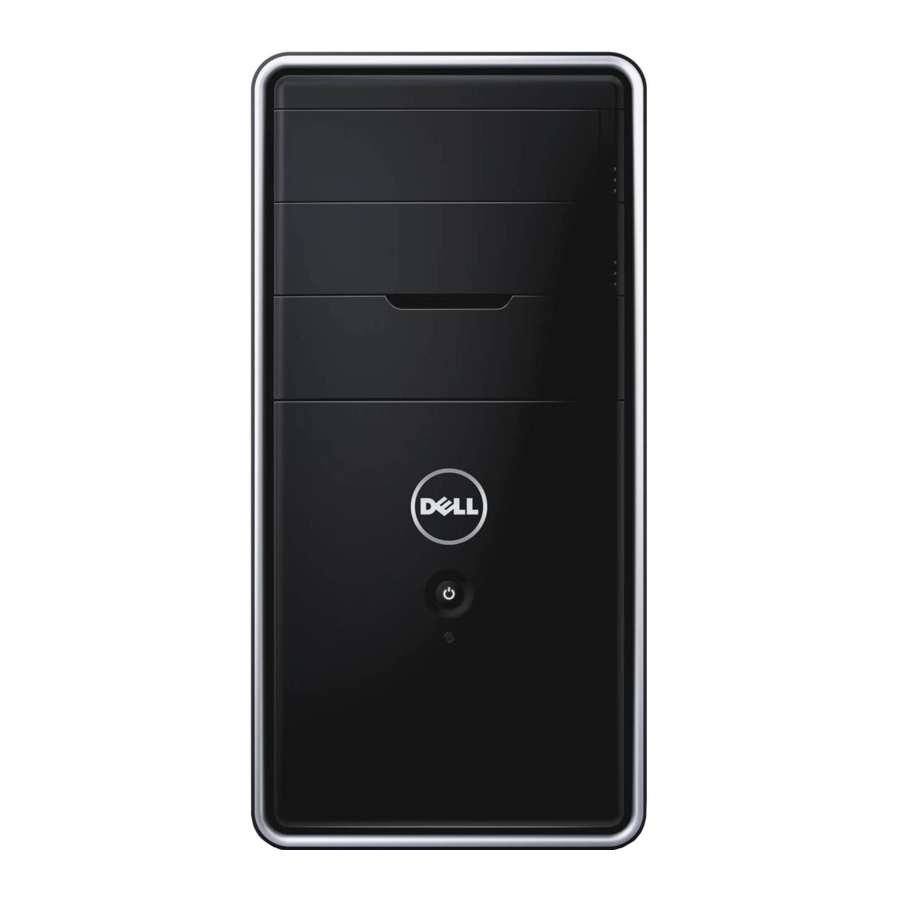 Dell Inspiron 3847 Manual Del Propietário
