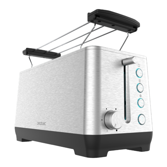 cecotec BIGTOAST EXTRA DOUBLE Manual De Instrucciones
