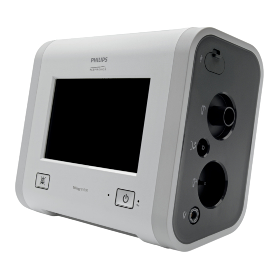 Philips Respironics Trilogy EV300 Instrucciones De Uso