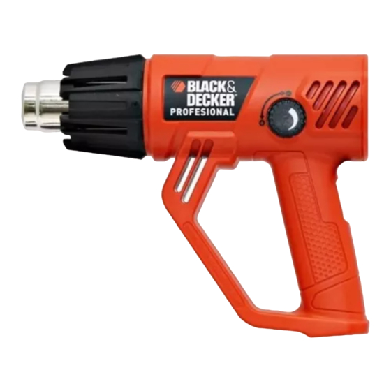 Black and Decker HG2000 Manual De Instrucciones