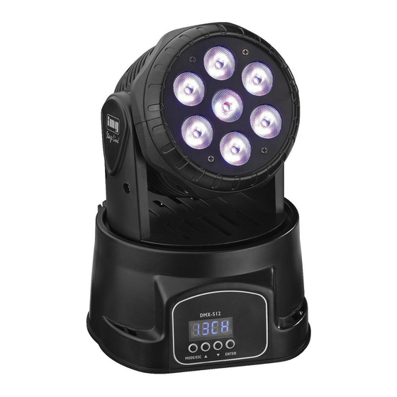 IMG STAGELINE WASH-40LED/SW Manual De Instrucciones