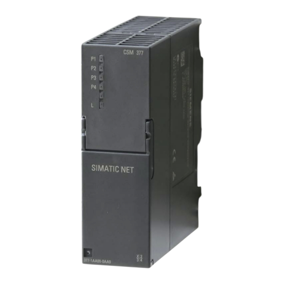 Siemens SIMATIC NET S7-300 Instrucciones De Servicio