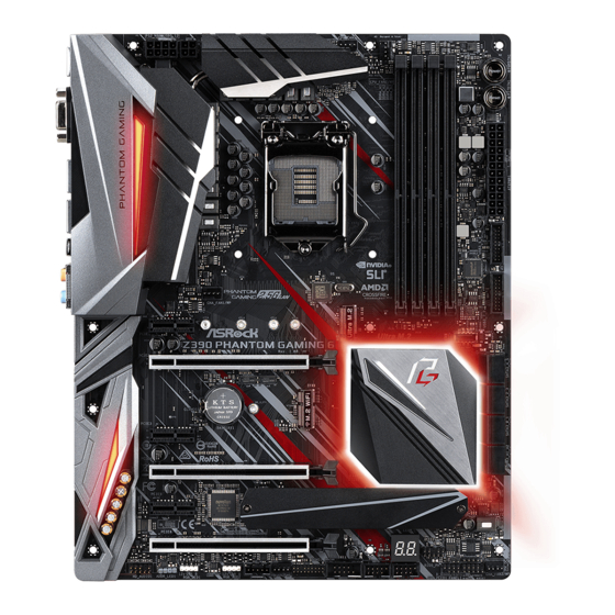 ASROCK Z390 Phantom Gaming 6 Manual De Instrucciones