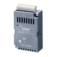 Siemens SENTRON 7KM9200-0AB00-0AA0 Instructivo