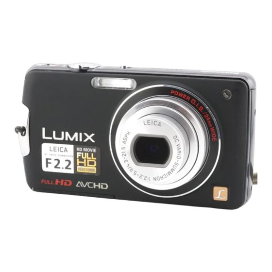 Panasonic Lumix DMC-FX700 Instrucciones De Funcionamiento