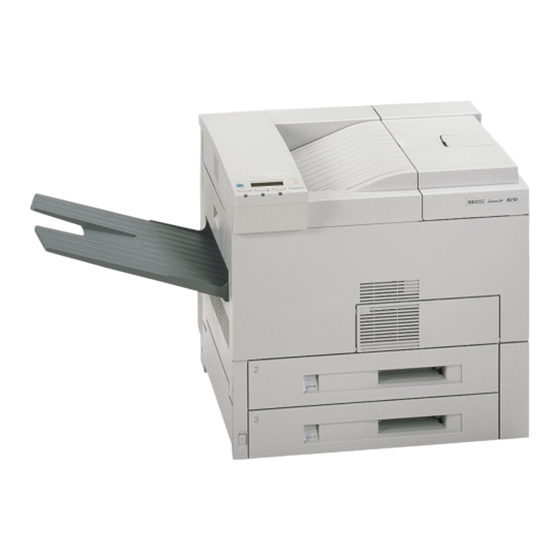 HP LaserJet 8150 Guía De Instalación Inicial