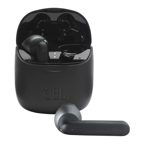 Harman JBL Tune 225TWS Guia De Inicio Rapido