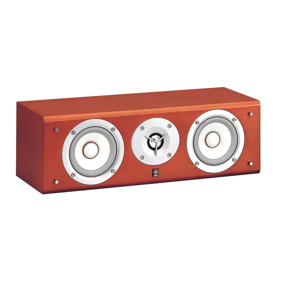 Yamaha NS-C325 Manual Del Propietário