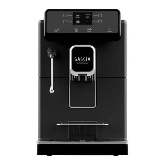 Gaggia MAGENTA PLUS Instrucciones De Uso