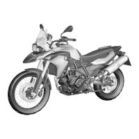 BMW Motorrad F 800 GS Manual De Instrucciones