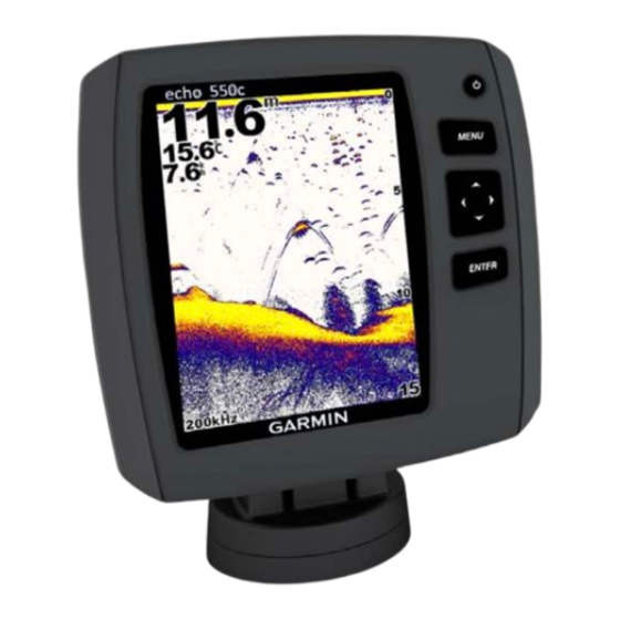 Garmin echo 200 Manual Del Usuario